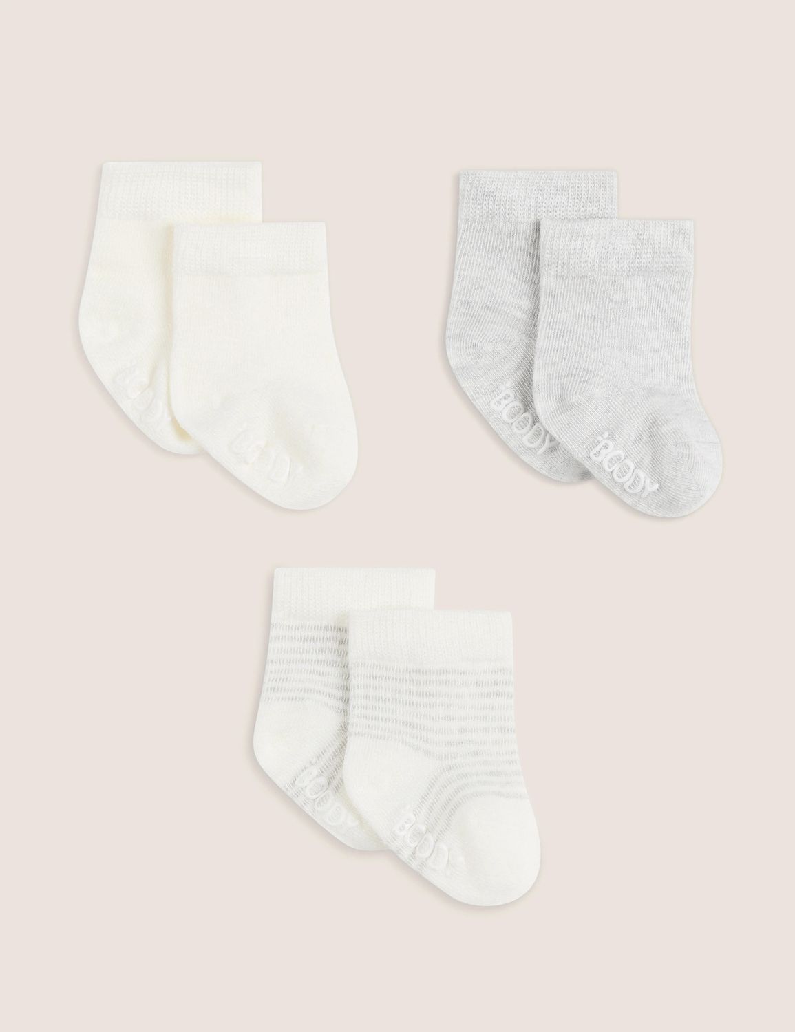 Baby Socks - 3 Pack