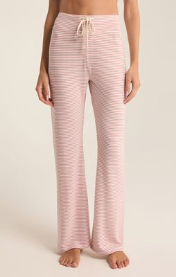 In the Clouds Stripe Pant in Lilac Punch