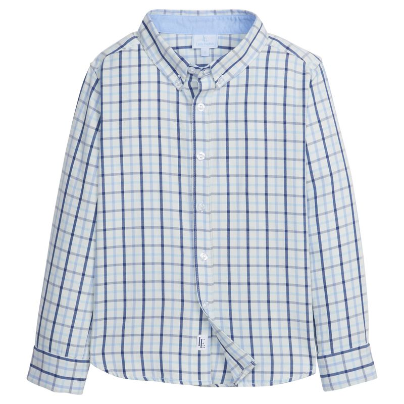 Button Down Shirt in Blue Ridge Plaid