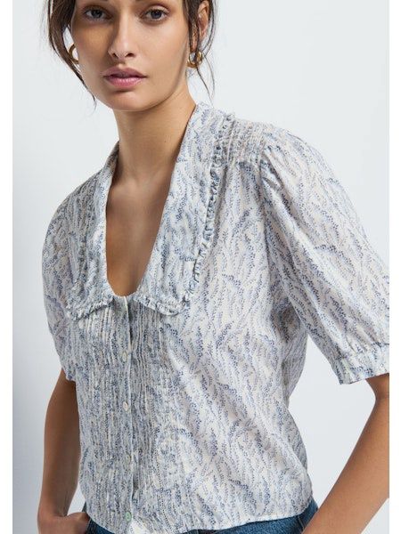 Pia Pintuck Blouse