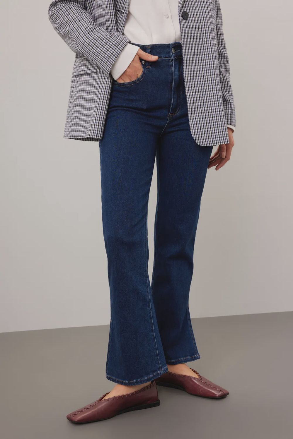 Stella Crop Flare - River