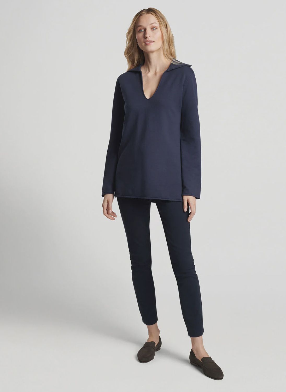 Lava Wash Collared Popover