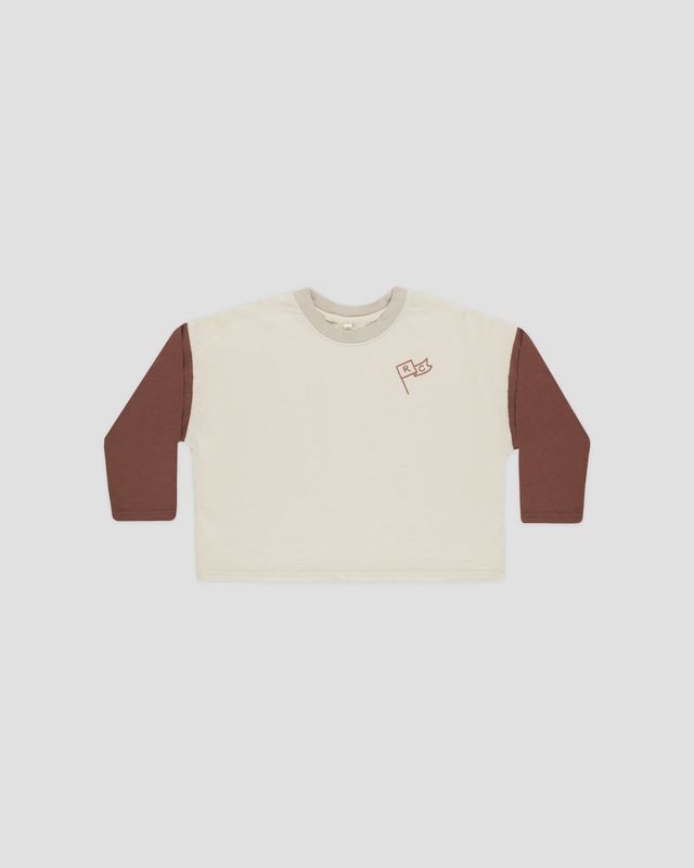 Camden Long Sleeve Tee in Flag