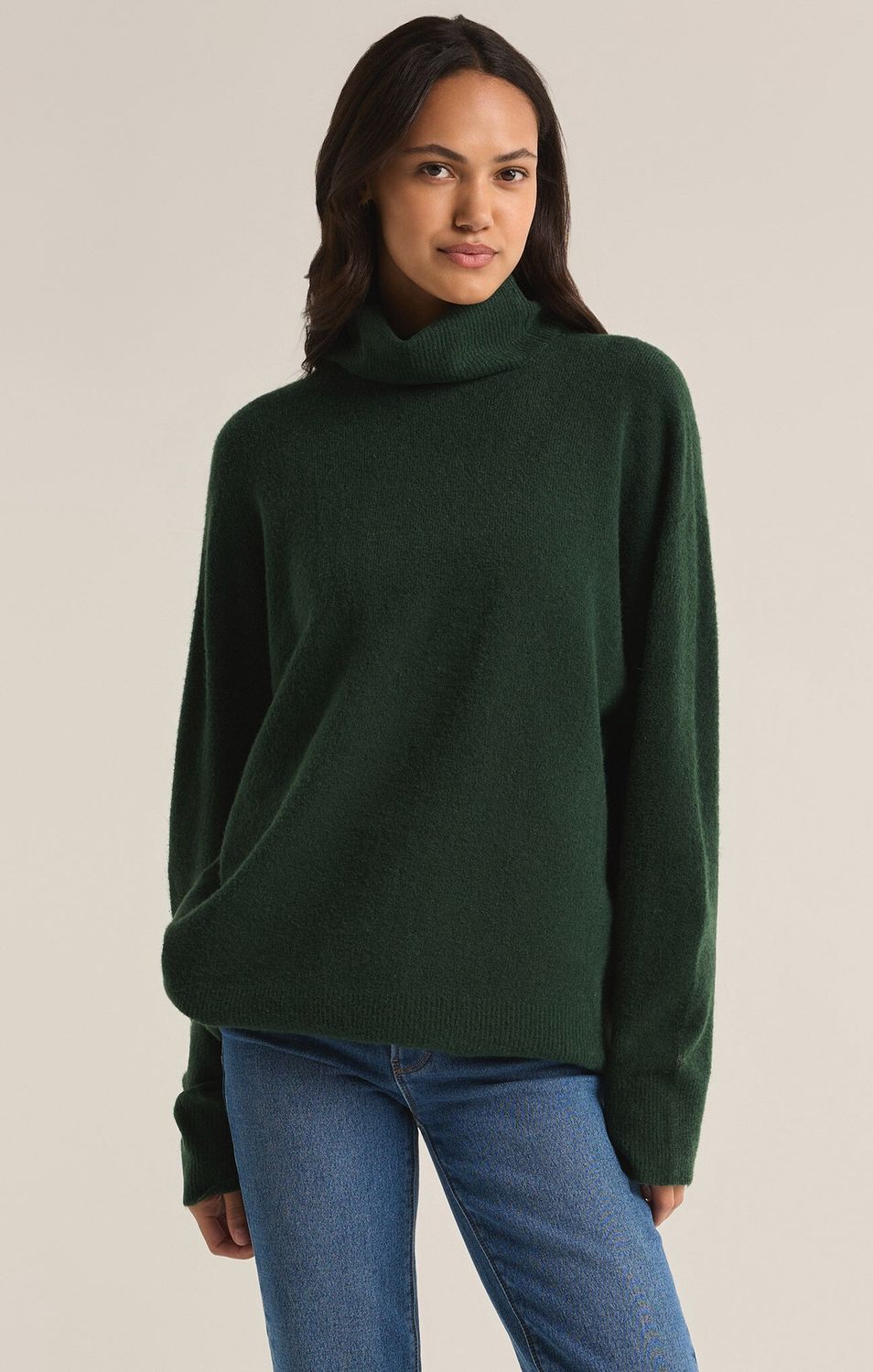 Richie Sweater in Cyprus Green