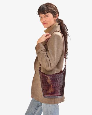 Petite Jeanne // Bordeaux Autumn Croco