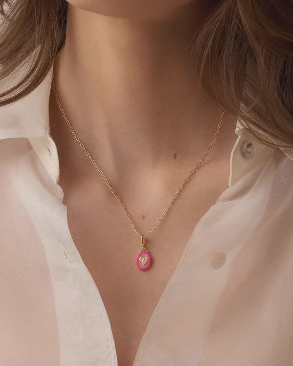 Power Gemstone Love Parker Charm (Rose Quartz)