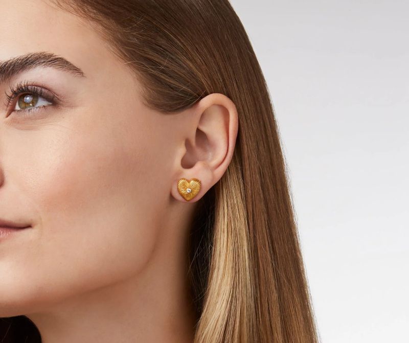 Esme Heart Stud