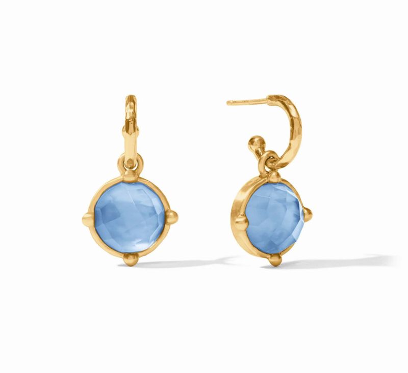 Honeybee Hoop &amp; Charm Earring