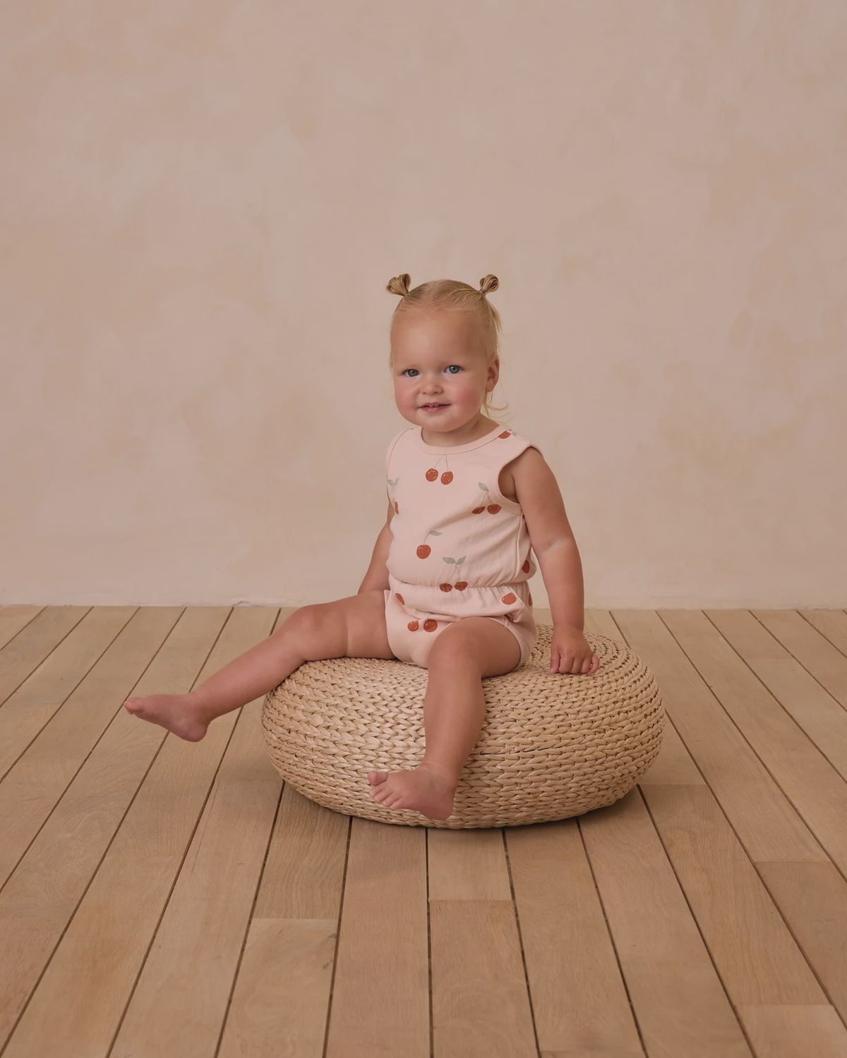 Cinch Playsuit in Cherries