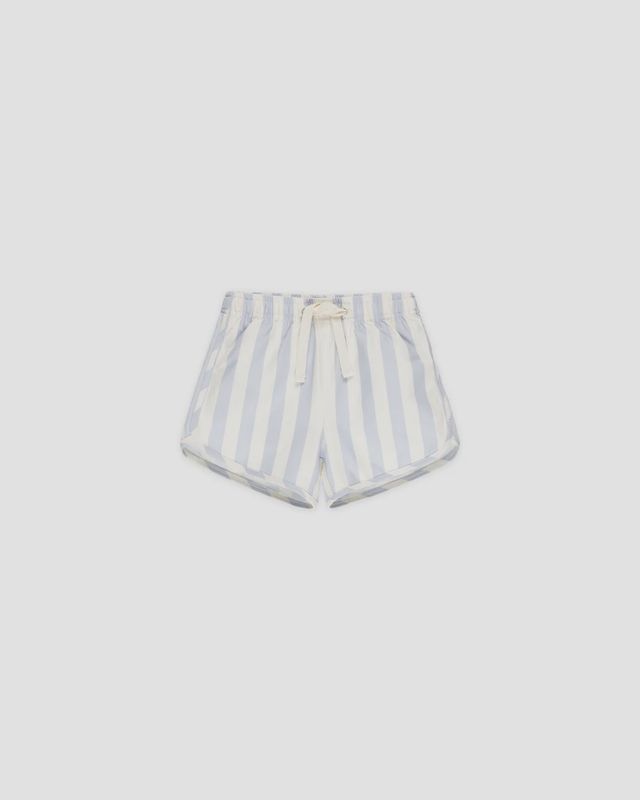 Swim Trunk in Blue Stripe