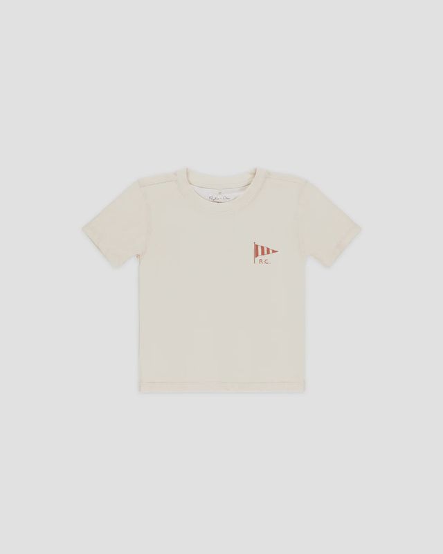 Short Sleeve Rashguard in Natural
