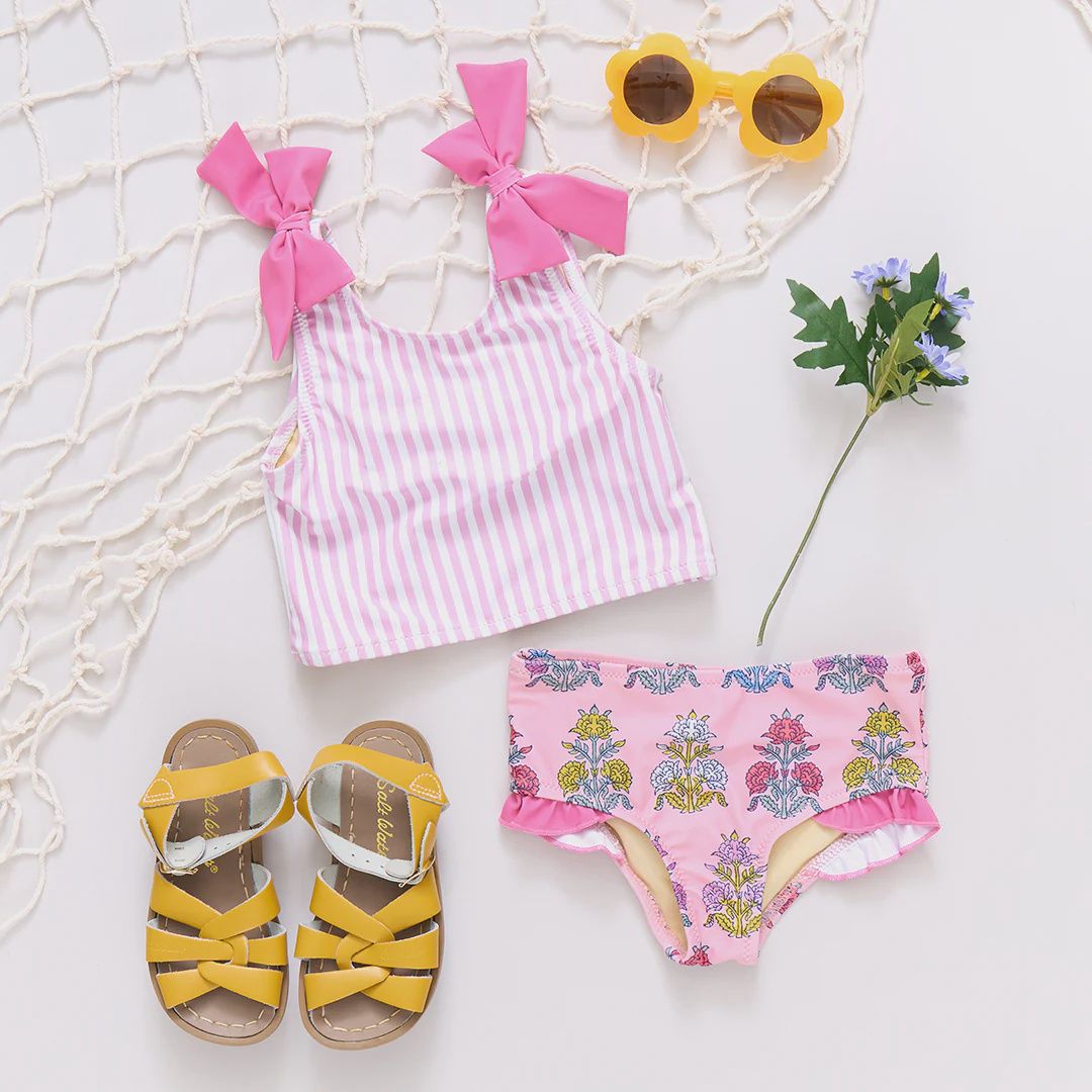 Shelly Tankini - Pink Stripe