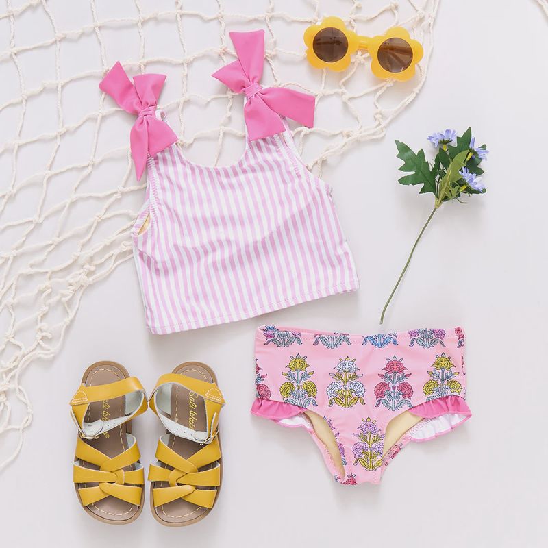 Shelly Tankini - Pink Stripe