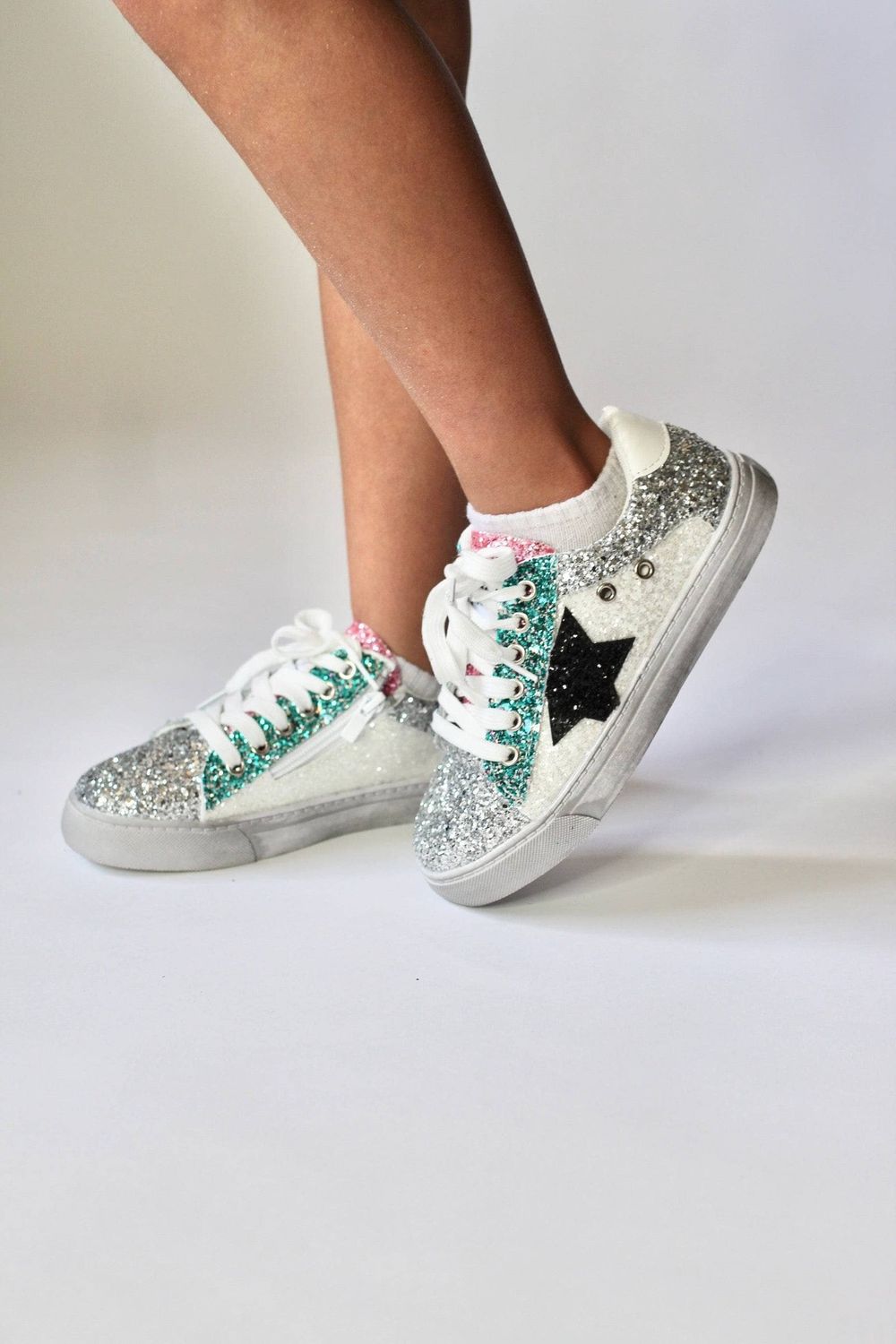 Star Girl Glitter Sneakers