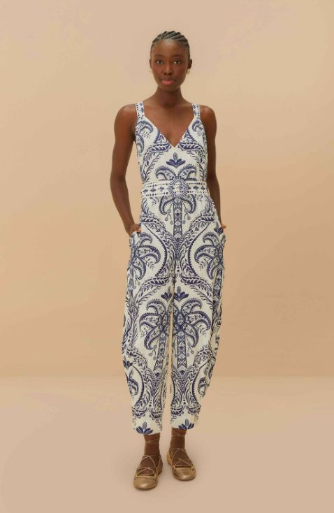 Tropical Cameo Jumpsuit