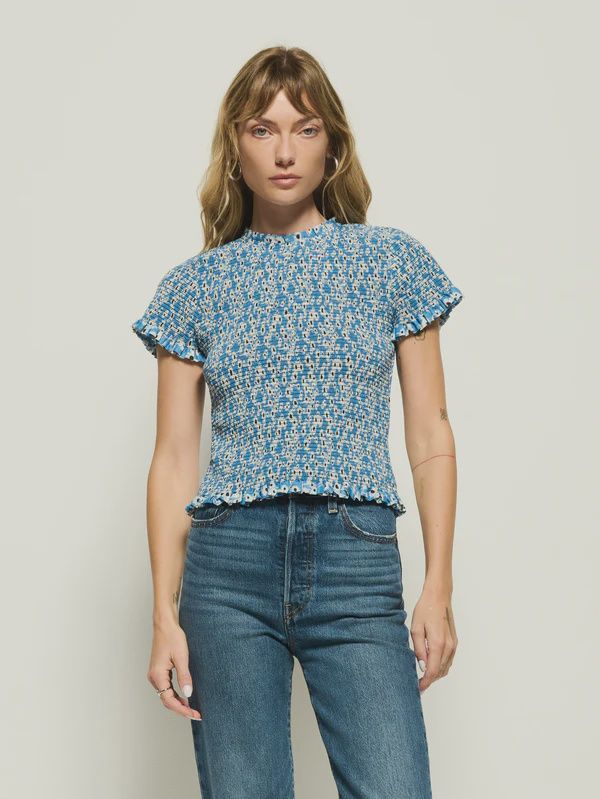 Evie Smocked Top