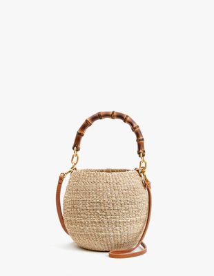 Petit Pot de Miel w/ Bamboo Handle // Cream