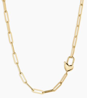 Heart Padlock Necklace