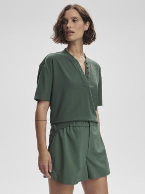 Kasey Mock Pocket Rib Tee