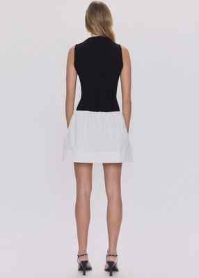 Adrienne Drop Waist Mini Dress