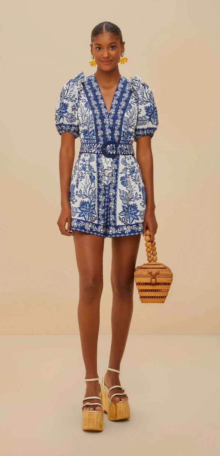 Shell Garden Romper
