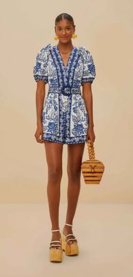 Shell Garden Romper