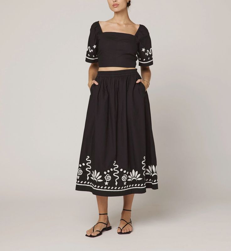 Ashleen Midi Skirt