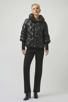 Pearl Quilted Puffer Trapeze Jacket