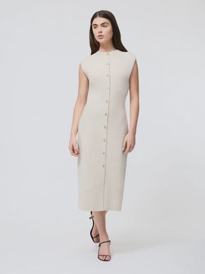 Marley Knit Button Down Midi Dress