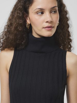 Turtleneck Tank Sweater