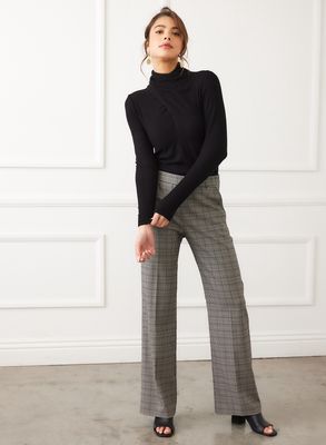 Straight Leg Trousers