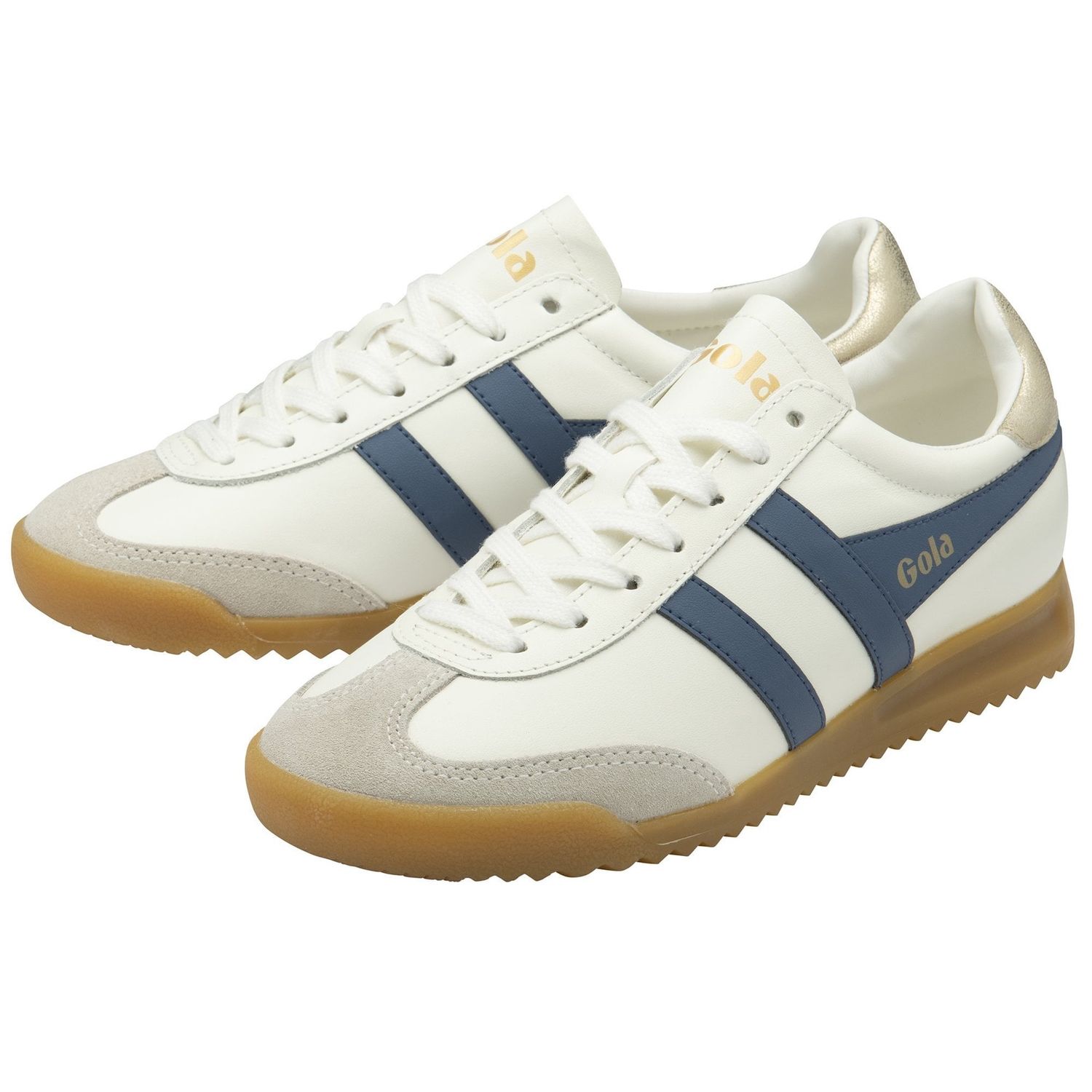 Torpedo Leather- Off White/Moonlight/Gold