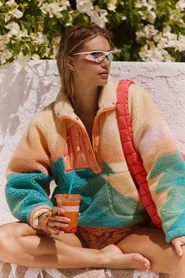 Hit The Slopes Printed Pullover