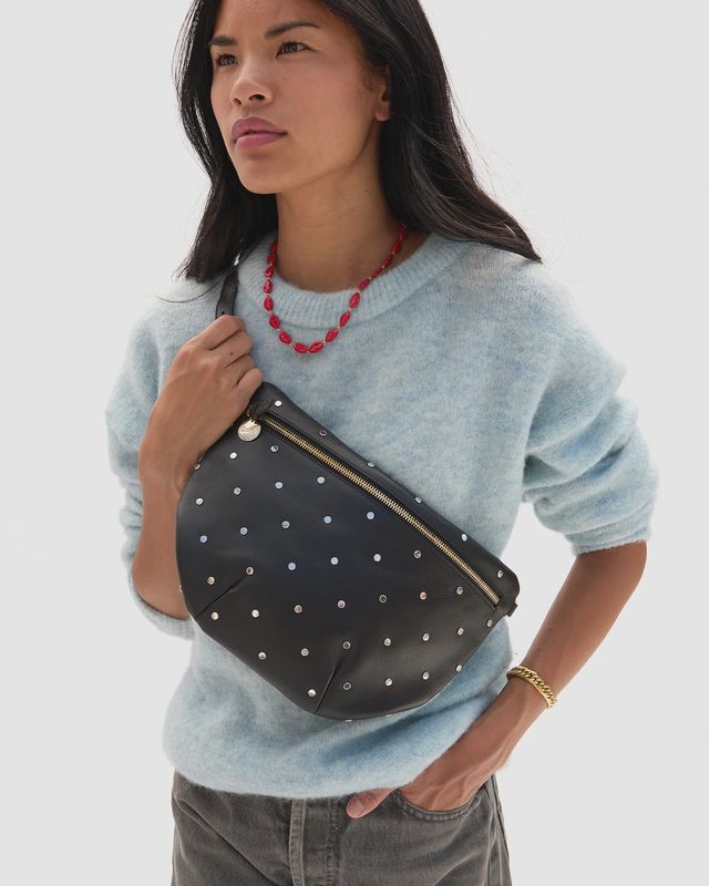 Grande Fanny in Black w/ Studs