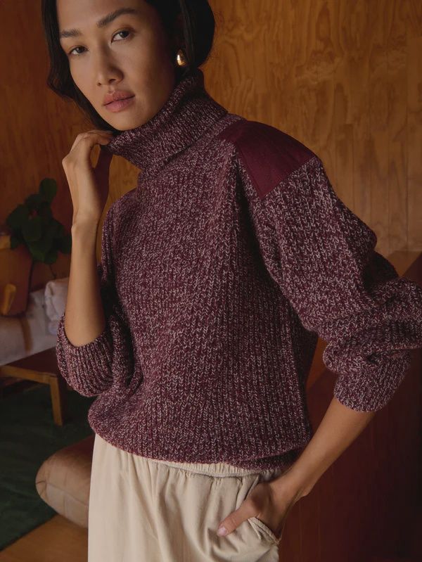 Pepper Patched Sweater
