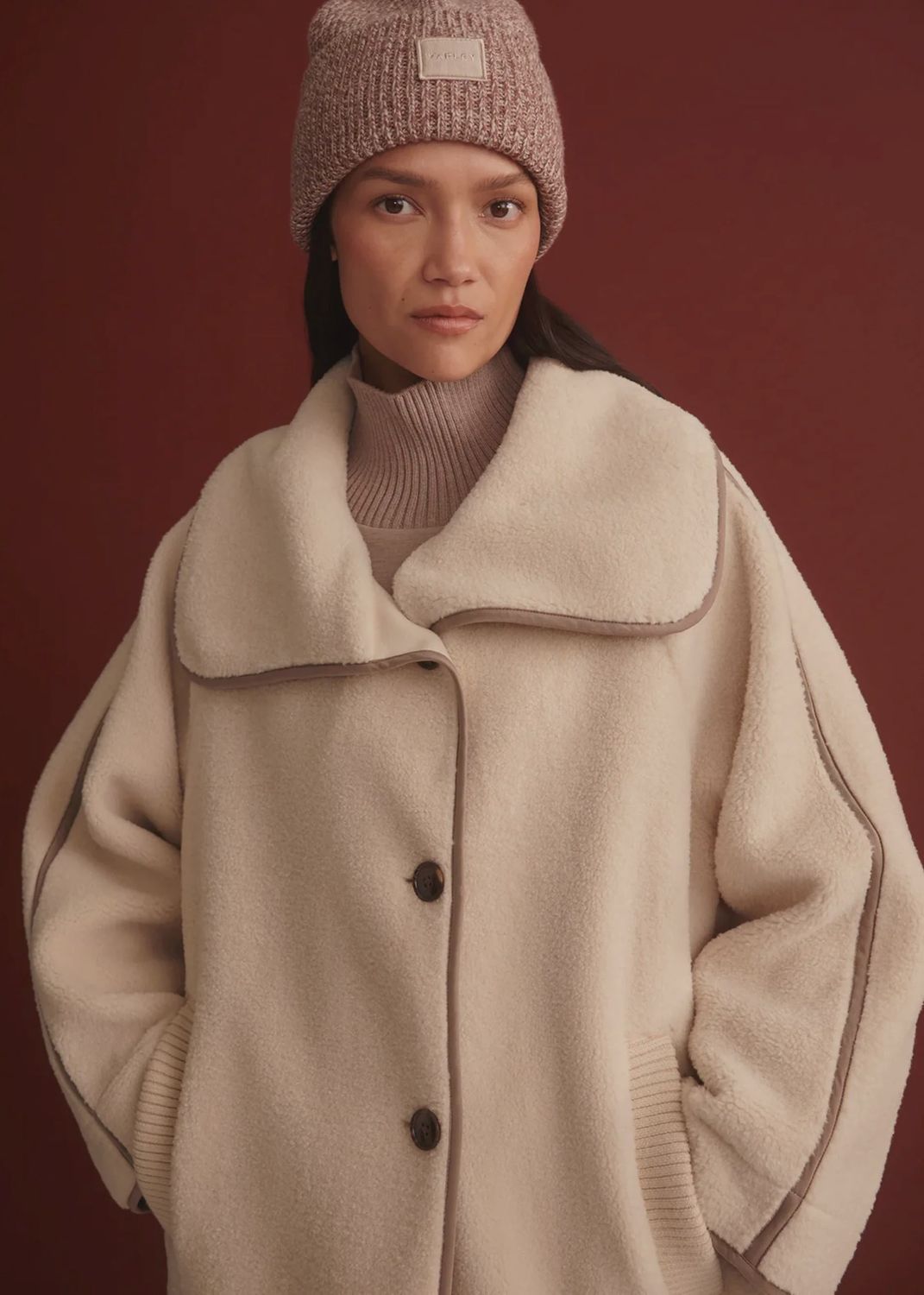 Clemence Sherpa Coat