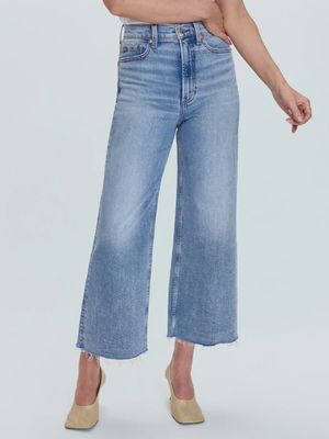Lana Crop Western High Rise Ultra Wide Leg