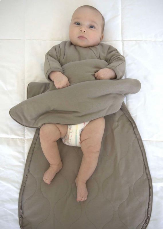 Long Sleeve Transitional Swaddle Bag  1.0 TOG