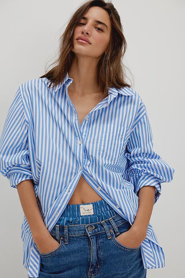 Sabine Tailored Striped Shirt