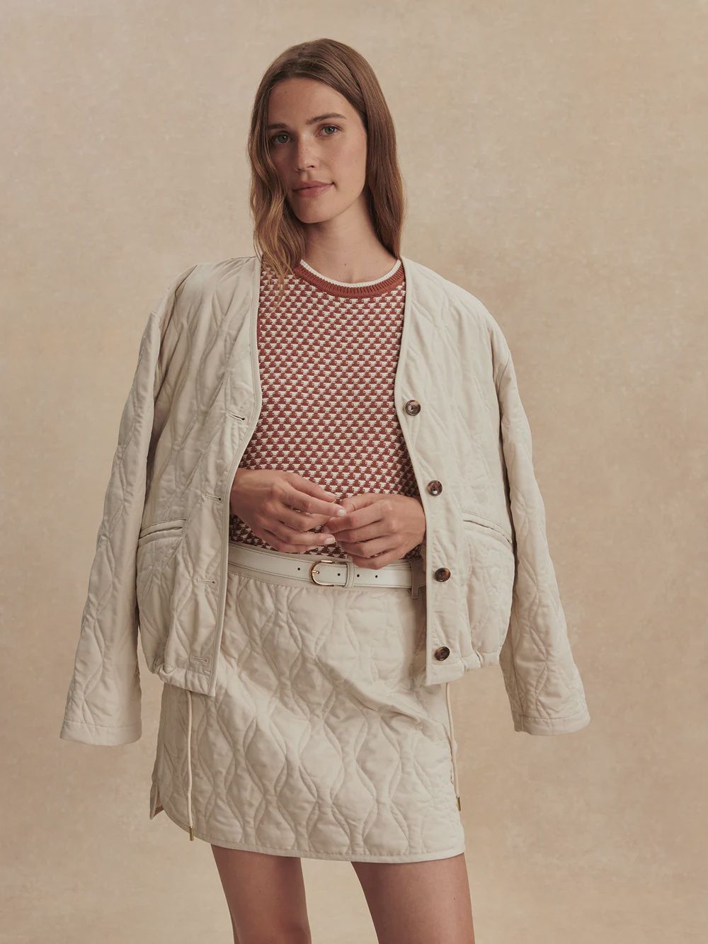 Florin Quilted Skirt