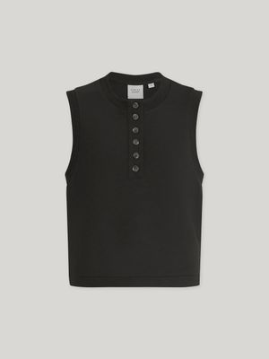 Marla Button Placket Tank