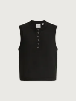 Marla Button Placket Tank