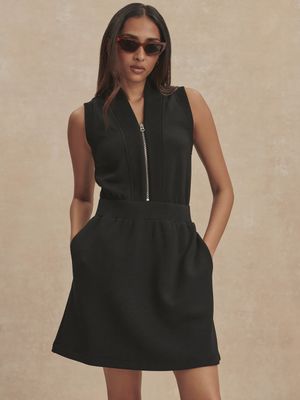 Polyanna Half Zip Dress
