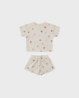 Waffle Tee + Short Set