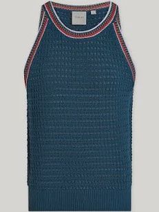 Aberg Halter Knit Top