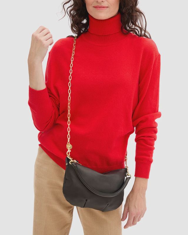Oval Chain Crossbody Strap