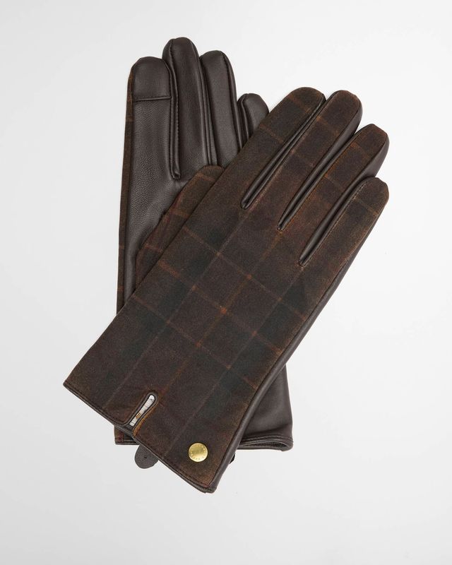 Scarlet Tartan Gloves