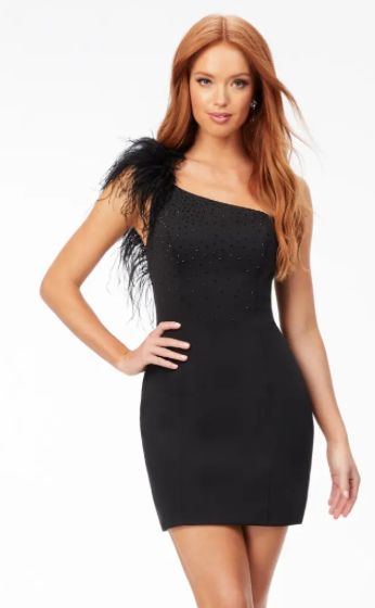 Ashley Lauren 4527, color: Black, Size: 8