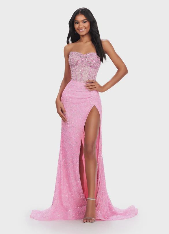 AshleyLauren 11648, Size: 6, color: Pink