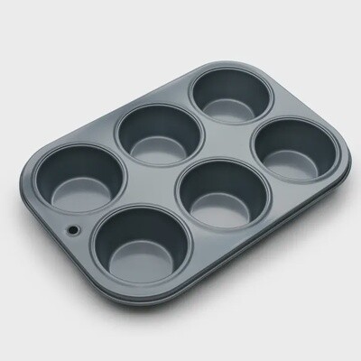 Non-Stick 6 Cup Muffin Pan